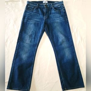 Paige Men's Premium Denim Doheny Straight Leg Denim Jeans Dark Wash Blue Size 31